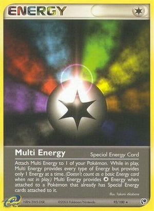 Multi Energy 093/100  - Reverse Holofoil Sandstorm - Rare