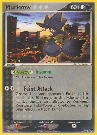 Murkrow 008  POP Series 1 - Uncommon