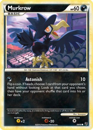 Murkrow (58) (58) 058/90  Undaunted - Common