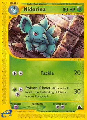 Nidorina 083  Skyridge - Common