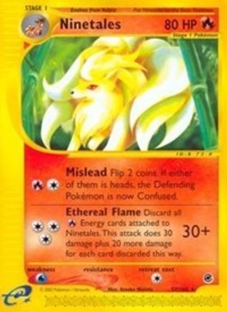 Ninetales (57) (57) 057  Expedition - Rare