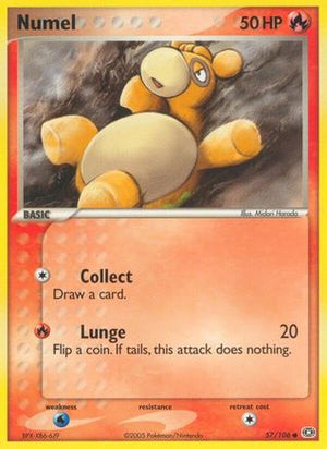 Numel 057/106  - Reverse Holofoil Emerald - Common