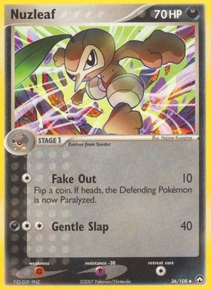 Nuzleaf 036/108  Power Keepers - Uncommon