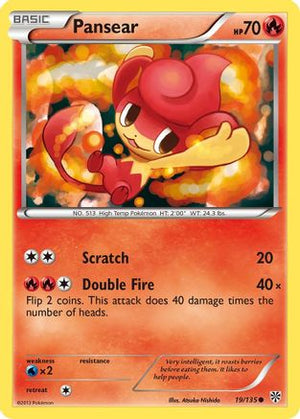 Pansear 019  - Reverse Holofoil Plasma Storm - Common