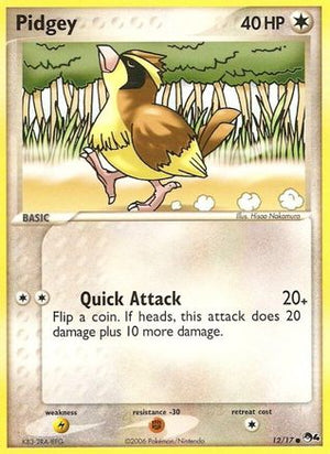 Pidgey 012  POP Series 4 - Common