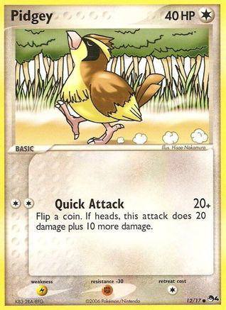 Pidgey 012  POP Series 4 - Common
