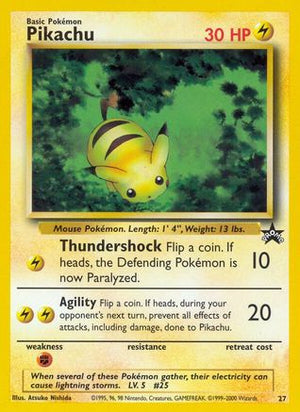 Pikachu 27/53  WoTC Promo - Promo