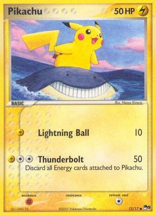 Pikachu 012/017  - Holofoil POP Series 5 - Common