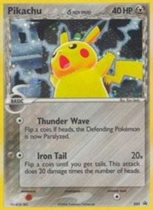 Pikachu (Delta Species) (Delta Species) - 035  035/40  Nintendo Promos - Promo