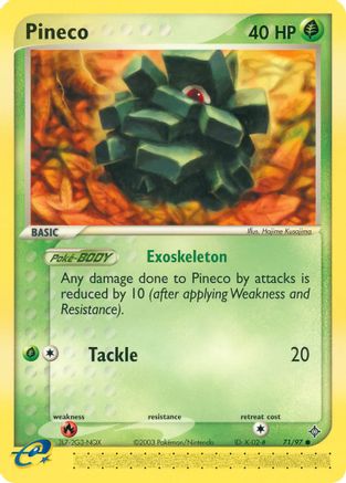 Pineco 071/97  Dragon - Common