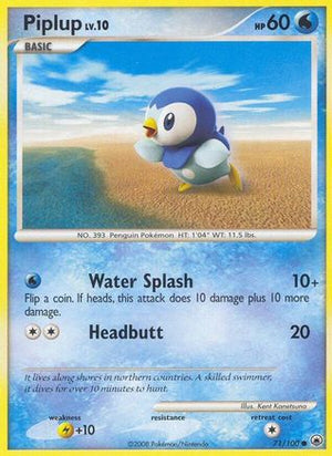 Piplup (71) (71) 071/100  Majestic Dawn - Common