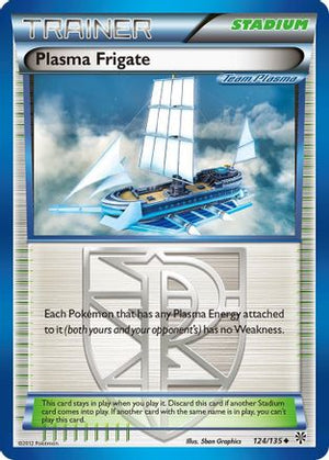 Plasma Frigate (Team Plasma) 124  - Reverse Holofoil Plasma Storm - Uncommon