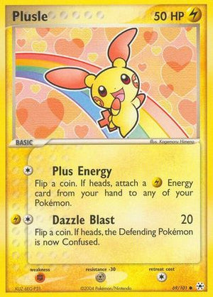 Plusle 069/101  - Reverse Holofoil Hidden Legends - Common