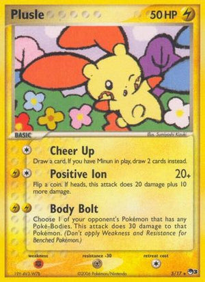 Plusle 005  POP Series 3 - Rare