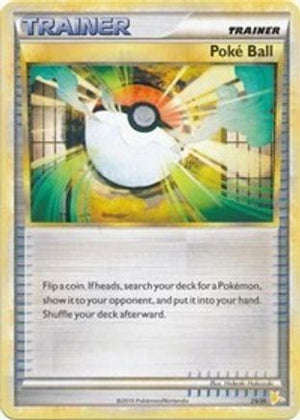Poke Ball (Raichu) 025  HGSS Trainer Kit Gyarados & Raichu - Common