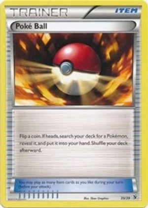 Poke Ball 035  Kalos Starter Set - Common