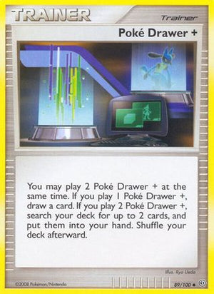 Poke Drawer + 089/100  - Reverse Holofoil Stormfront - Uncommon