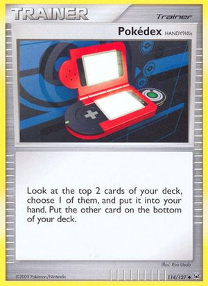 Pokedex HANDY910is 114/127  - Reverse Holofoil Platinum - Uncommon
