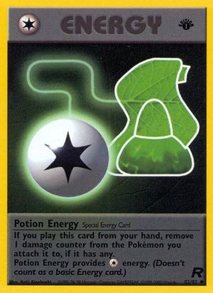 Potion Energy 82/82  - 1st Edition Team Rocket - Uncommon