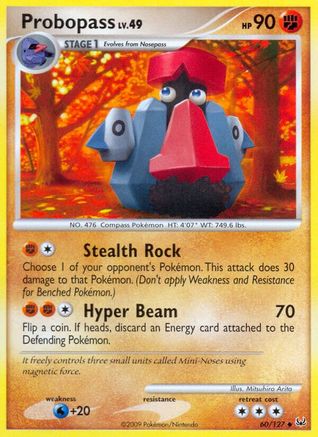 Probopass 060  - Reverse Holofoil Platinum - Uncommon