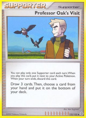 Professor Oak's Visit 122  Secret Wonders - Uncommon
