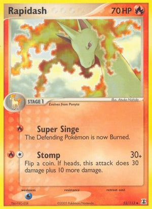 Rapidash 052/113  Delta Species - Uncommon