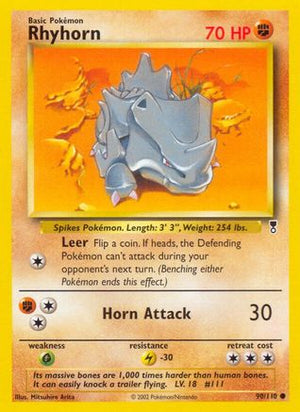 Rhyhorn 090/110  Legendary Collection - Common