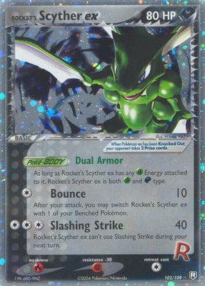 Rocket's Scyther ex 102  Team Rocket Returns - Ultra Rare