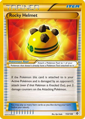 Rocky Helmet (Secret) 153  - Holofoil Boundaries Crossed - Secret Rare