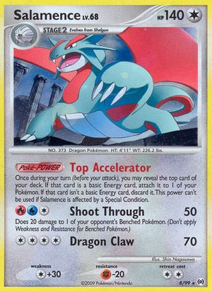 Salamence 008  - Reverse Holofoil Arceus - Holo Rare