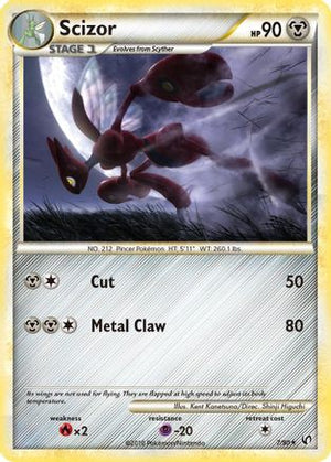 Scizor 007/90  - Holofoil Undaunted - Holo Rare