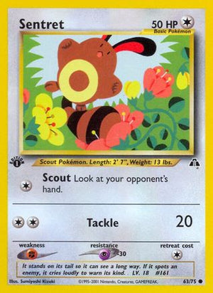 Sentret 063/75  - 1st Edition Neo Discovery - Common