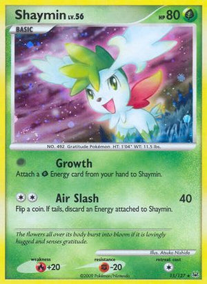 Shaymin (15) (15) 015  - Reverse Holofoil Platinum - Holo Rare