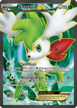 Shaymin EX (94 Full Art) (94 Full Art) 094  - Holofoil Next Destinies - Ultra Rare
