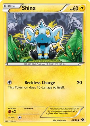 Shinx (43) (43) 043  Next Destinies - Common