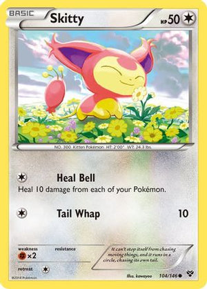 Skitty 104/146  XY Base Set - Common