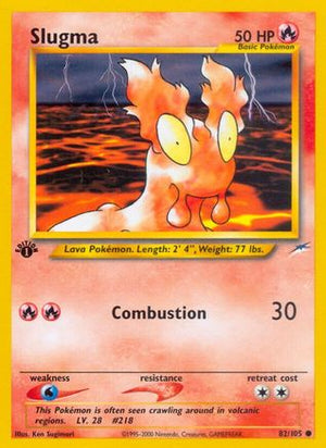 Slugma 82/105  - 1st Edition Neo Destiny - Common