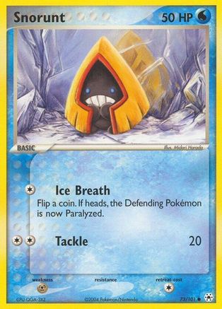 Snorunt 073  Hidden Legends - Common