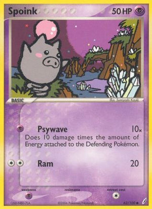 Spoink 062/100  Crystal Guardians - Common