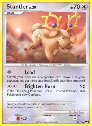 Stantler 009  POP Series 7 - Uncommon