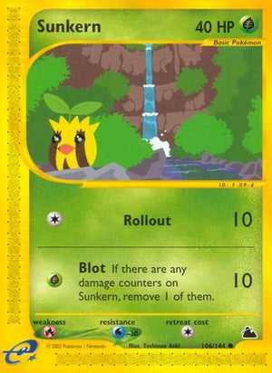 Sunkern 106  Skyridge - Common