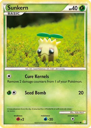 Sunkern 085/123  HeartGold SoulSilver - Common