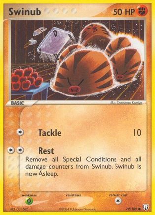 Swinub 079/109  Team Rocket Returns - Common