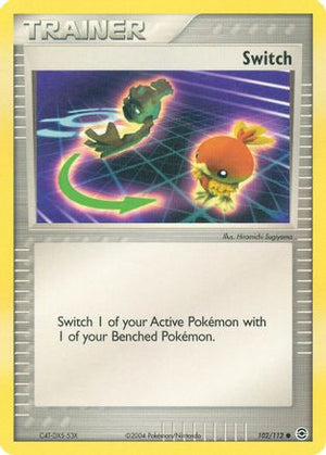 Switch 102/112  FireRed & LeafGreen - Common