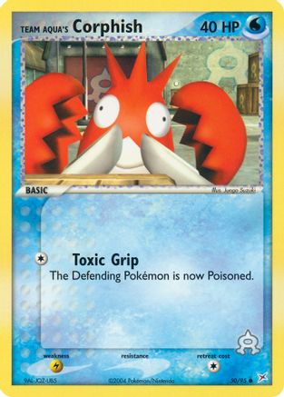 Team Aqua's Corphish 050/95  Team Magma vs Team Aqua - Common