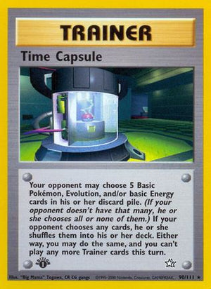 Time Capsule 90/111  - 1st Edition Neo Genesis - Rare