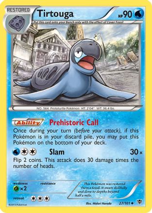 Tirtouga 027  Plasma Blast - Uncommon