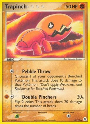 Trapinch 067/92  Legend Maker - Common