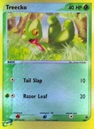 Treecko (e-League) 003/40  - Reverse Holofoil Nintendo Promos - Promo