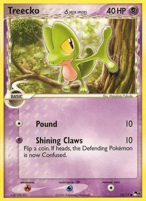 Treecko (Delta Species) 015  POP Series 4 - Common